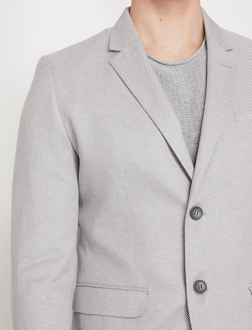 10835 Anthracite Self Patterned Blazer