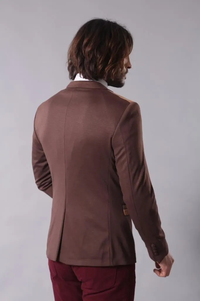 15558 Brown Blazer Jacket