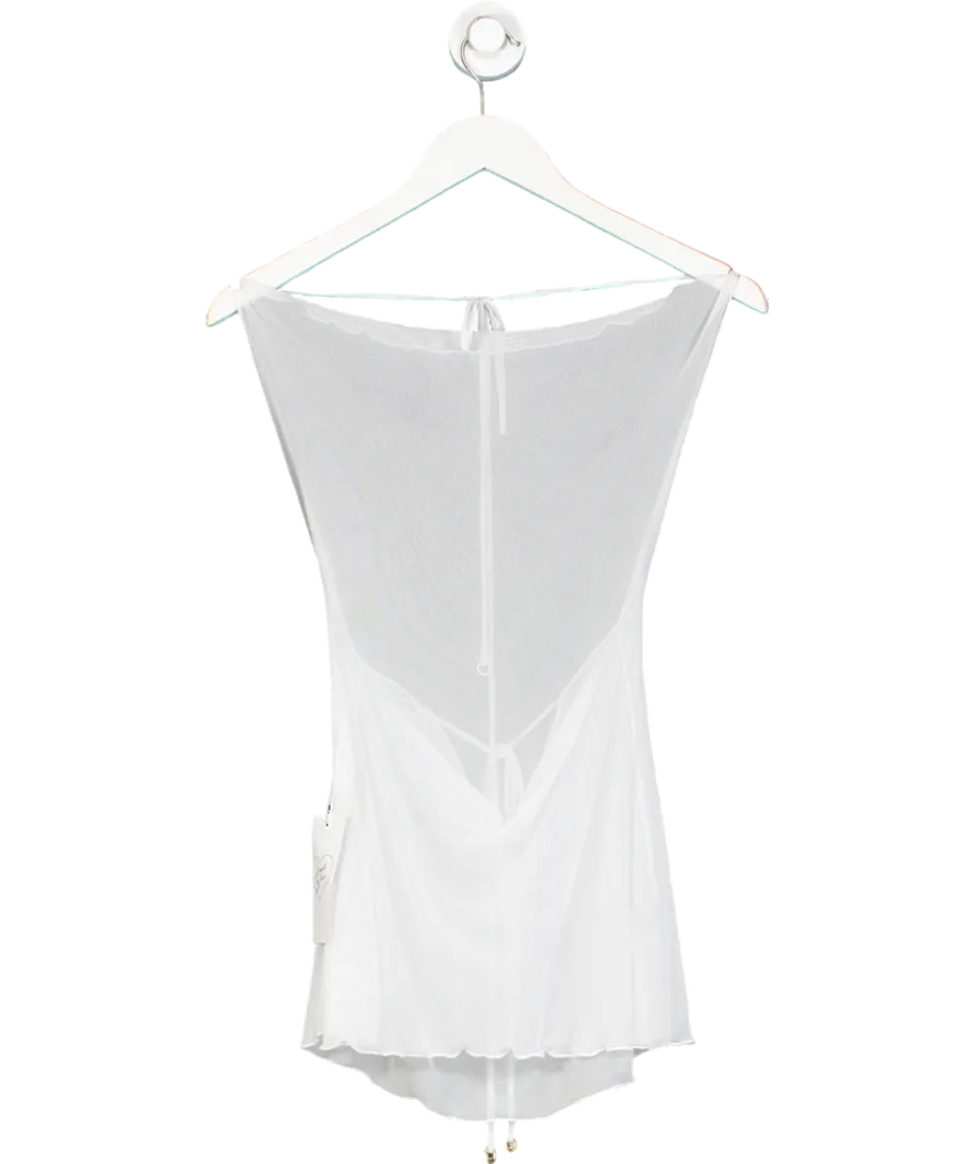 Heart of Sun White Coco Coverup UK S